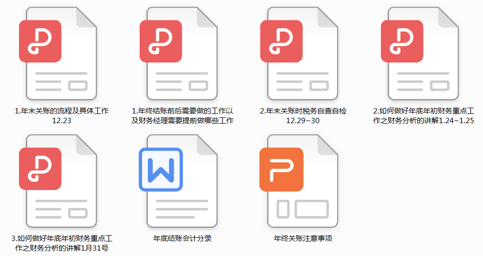 会计收好了：年末结转会计分录（附关账注意事项），你肯定用的到