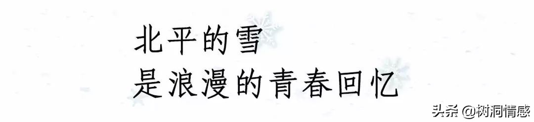 一场雪，一座城，一捧岁月，一段记忆