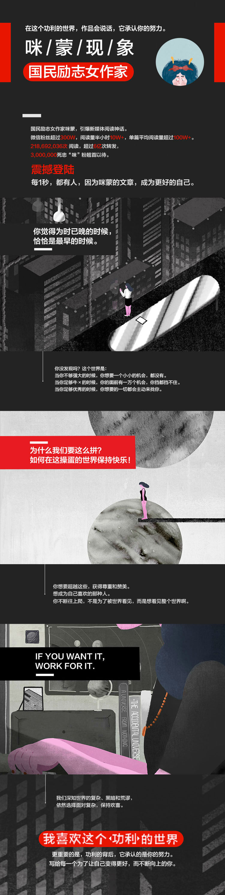 《我喜欢这个“功利”的世界》咪蒙（作者）