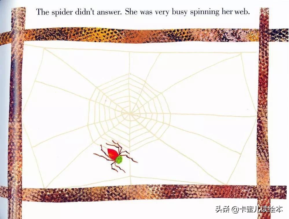 英文有声绘本《The Very Busy Spider》好忙的蜘蛛