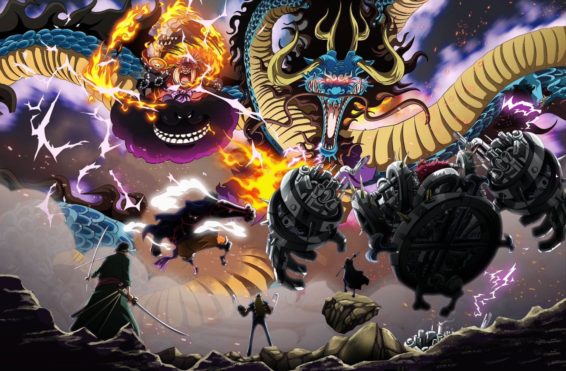 尾田当年为和之国预热,称规模远超顶上战争,如今是否兑现了