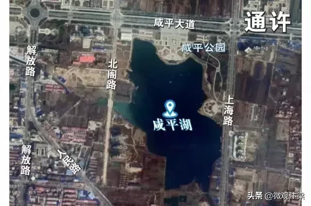 开封不愧是北方水城,所有的湖泊地图都在这了