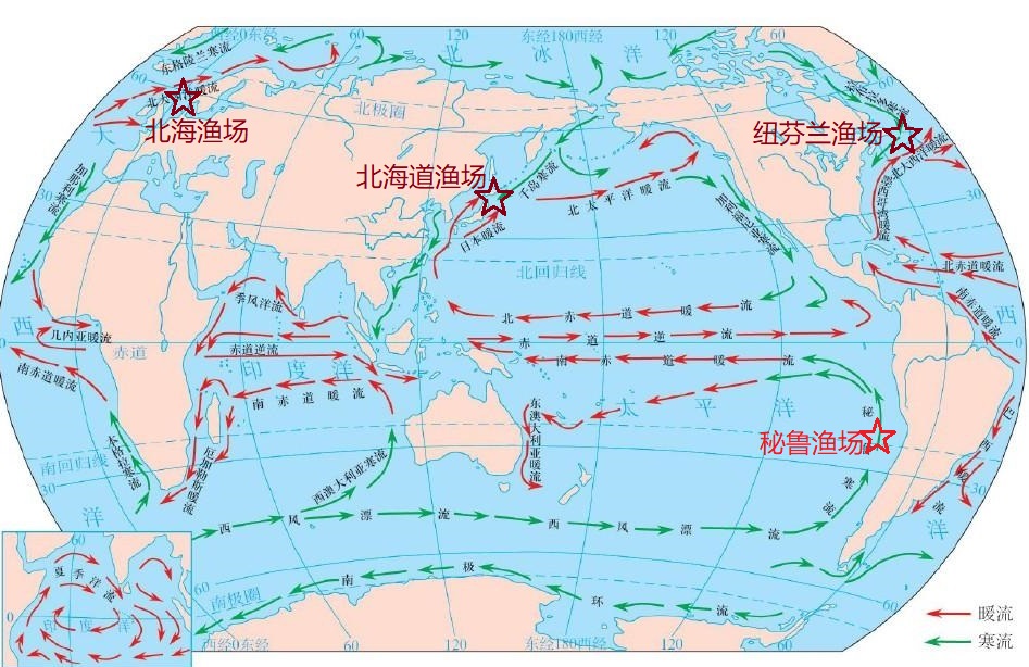 秘鲁渔场形成原因是什么(南美洲西侧的秘鲁沿海，为什么会形成世界著名的“秘鲁渔场”？)