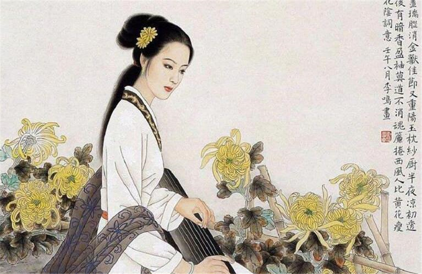 古代才女埋怨丈夫