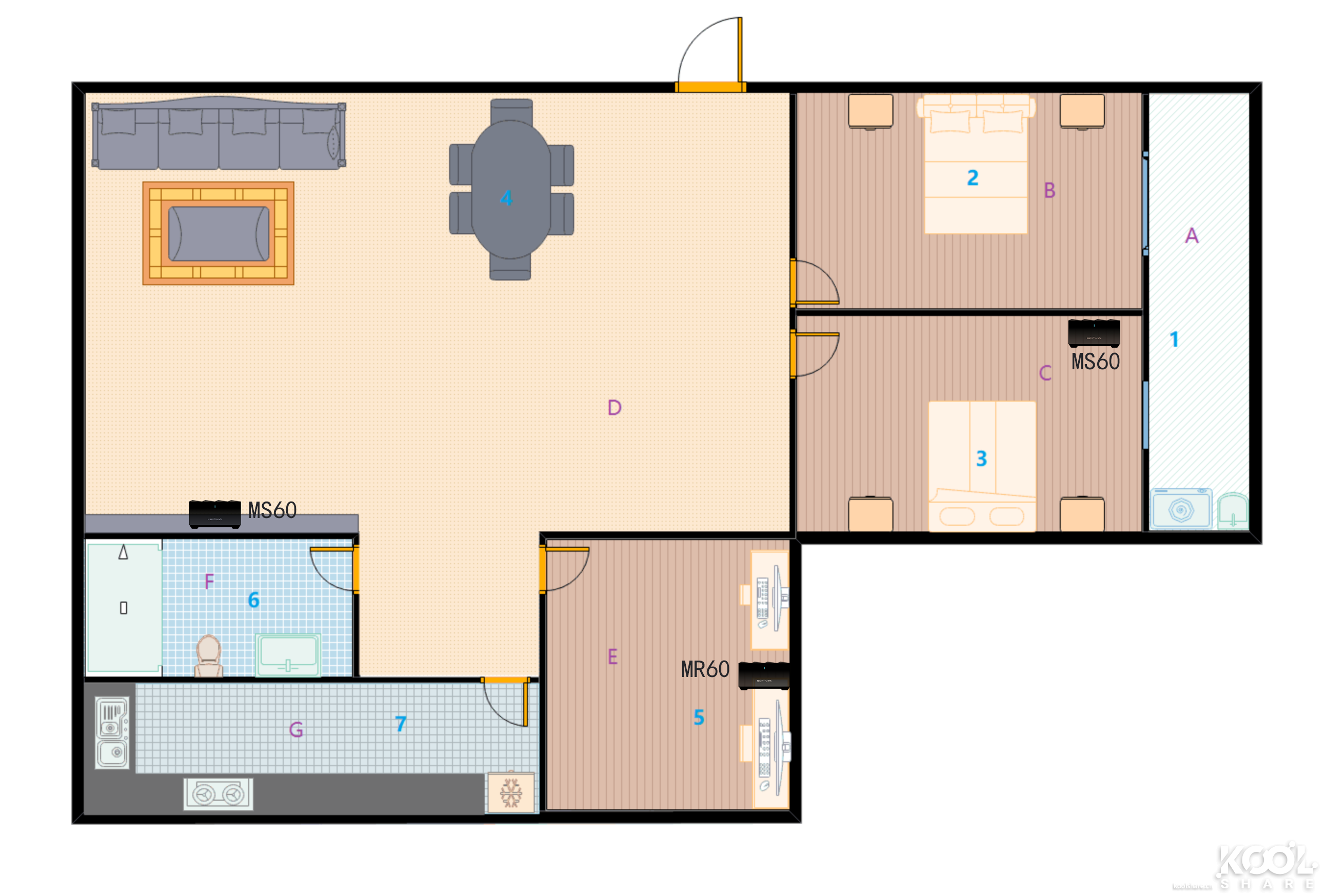全屋WiFi 6时代，NETGEAR夜鹰Mesh WiFi 6系统MK63开箱拆解评测