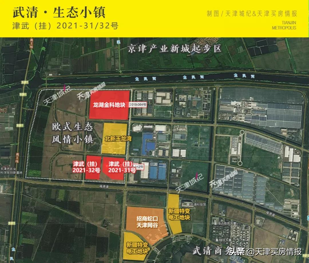 8月天津要集中卖掉这61宗宅地，起始价累计533亿