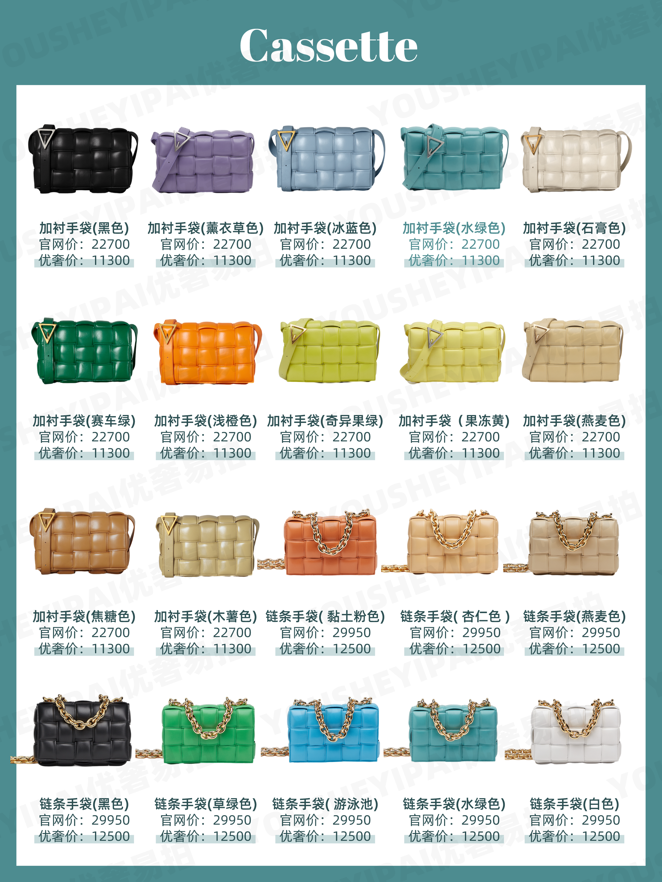 二手奢侈品｜BV葆蝶家人气包包大盘点｜时尚界新秀品牌