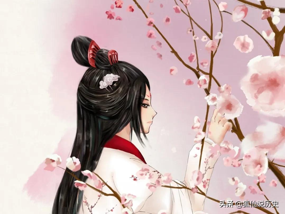 “桃之夭夭，灼灼其华”是对女子出嫁的祝愿，自然景物增添寓意美