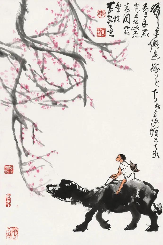 牧童归去横牛背，短笛无腔信口吹——有关牧童和牛的古诗词38首