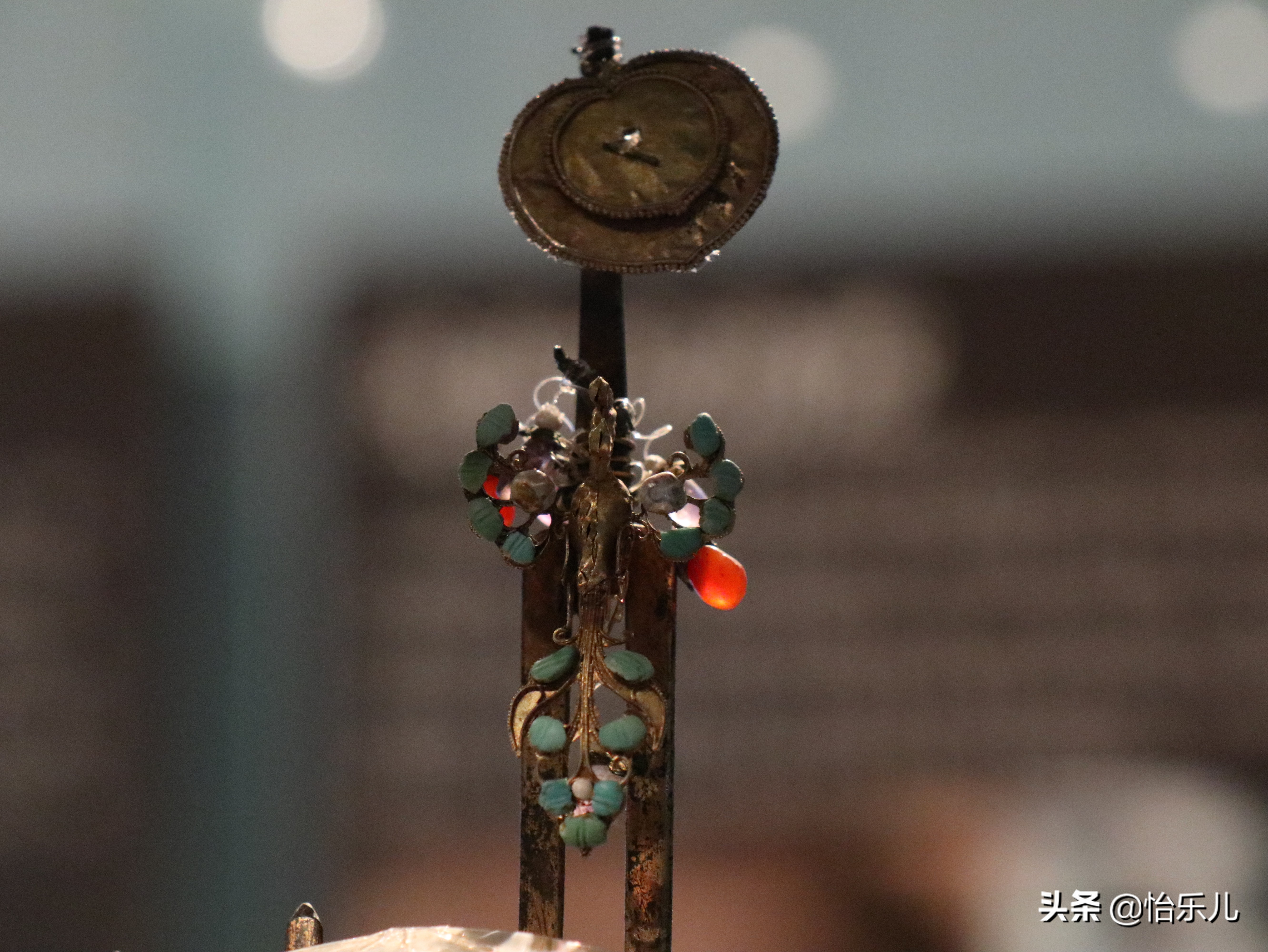 来首博,看25岁唐代公主的金冠,这可是世界上唯一一套