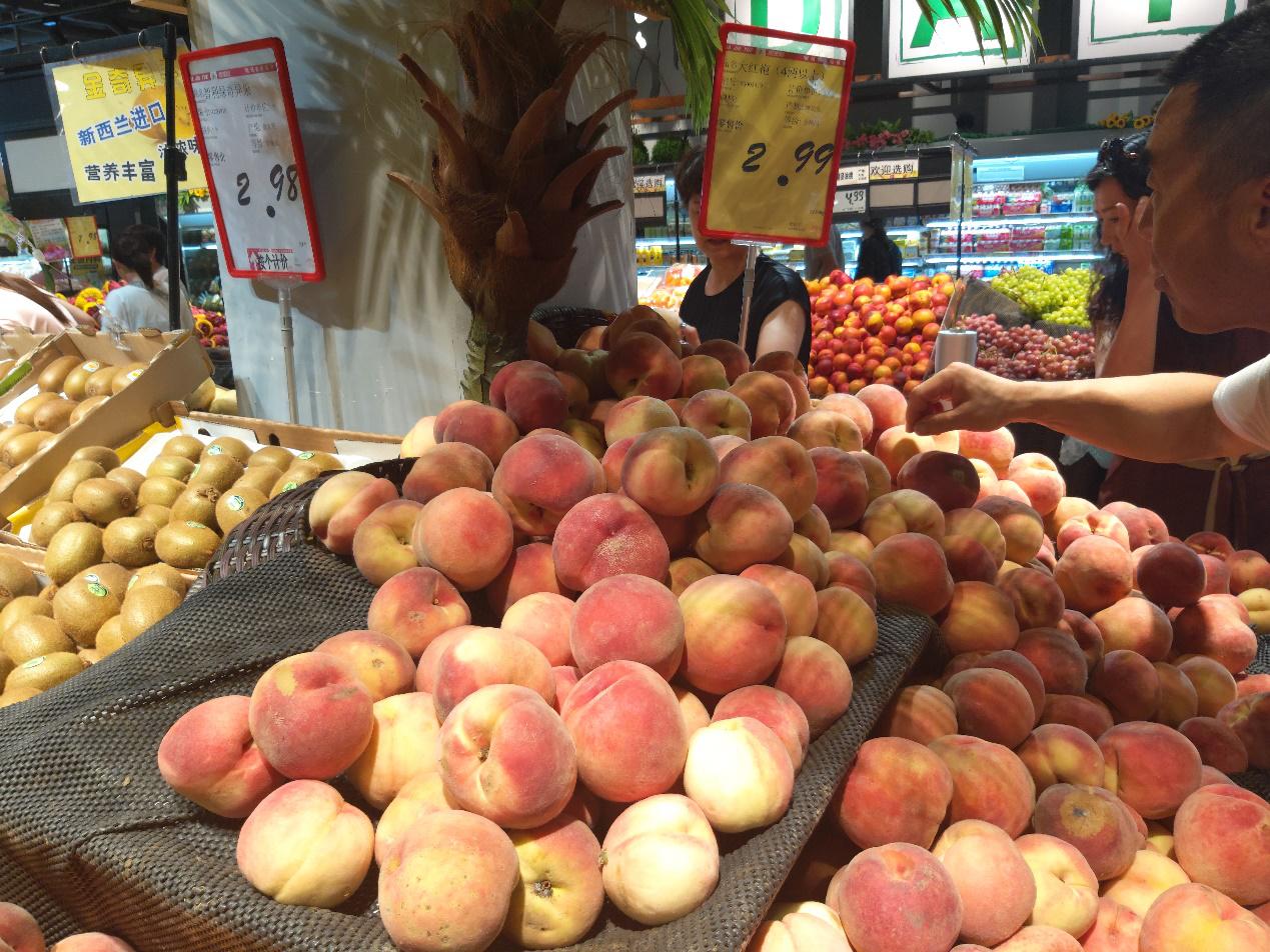 水果批发市场一天买了五十元