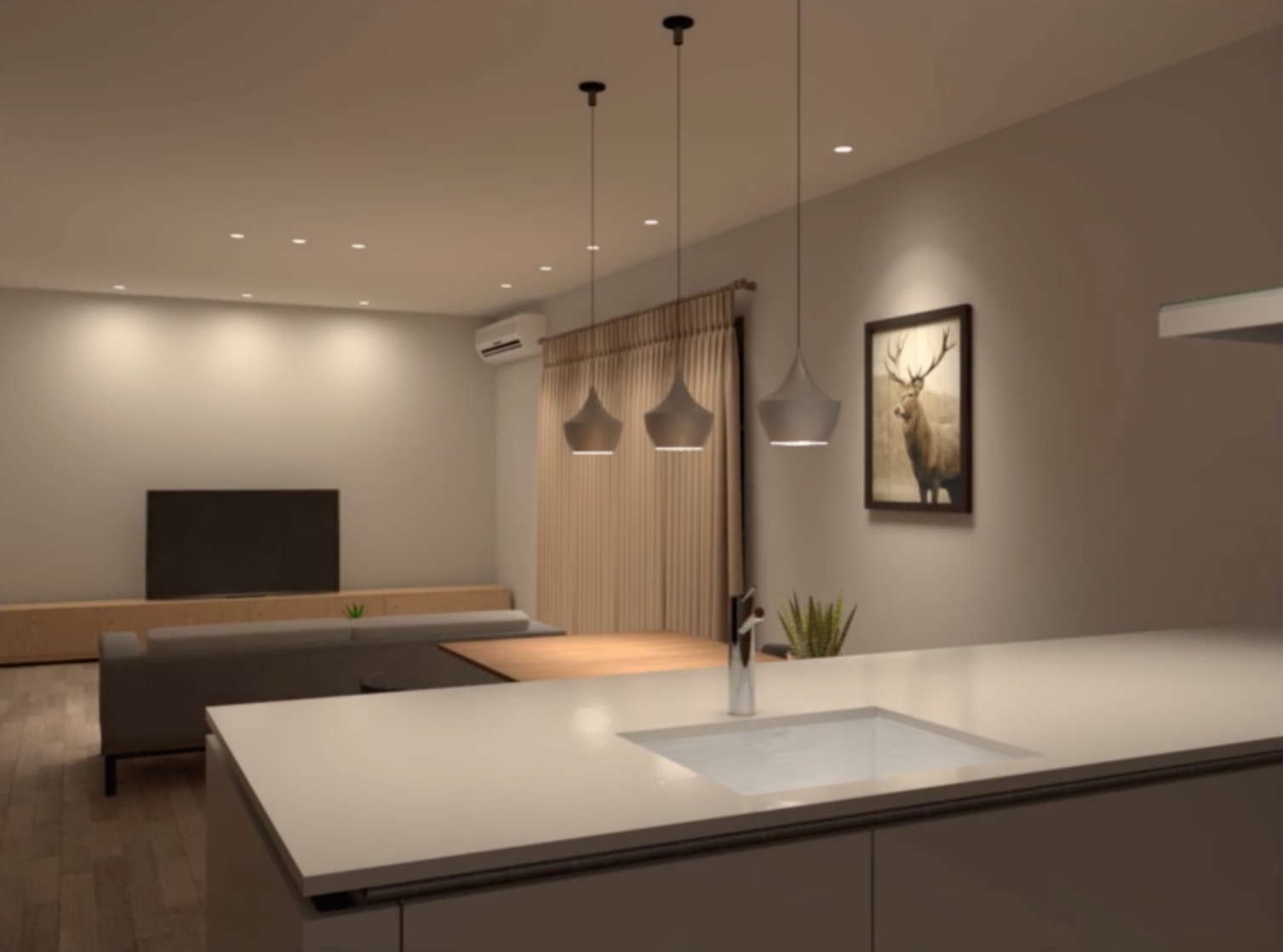 无主灯设计——客厅窗帘照明怎么做？