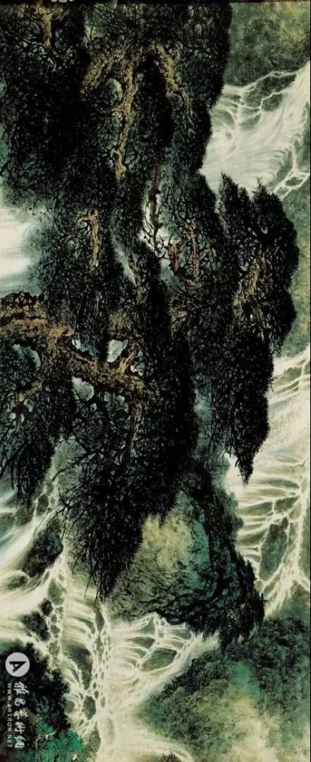 万壑松风图作者