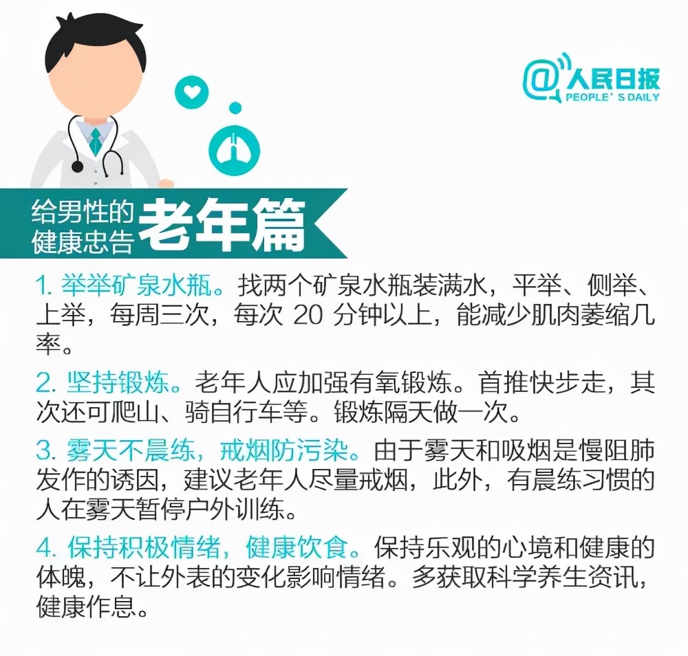 世界男人健康日 | 男人可以拼搏，但不可以拼命！