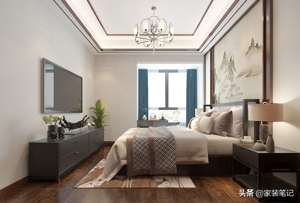 这样的中式风格装修，符合三代人的审美观，不仅有文化感还有品味