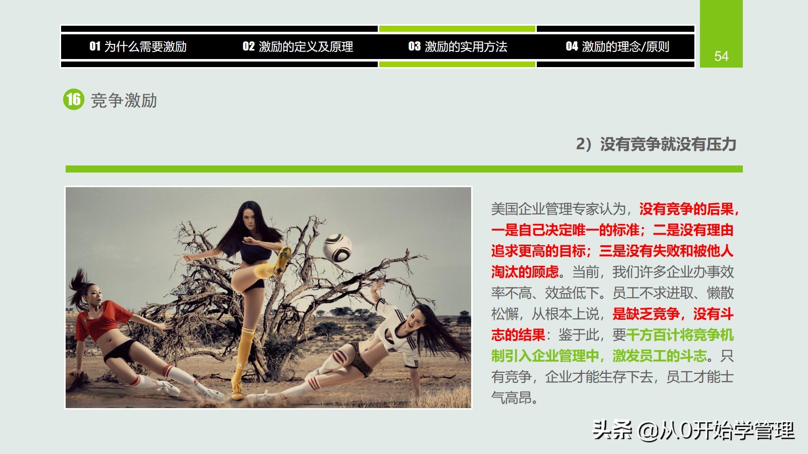 干货分享：用于中高层管理者培训，激励方法集萃