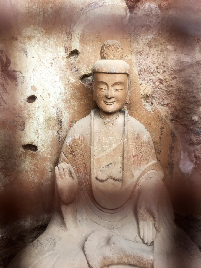 天水麦积山,中国四大石窟之一