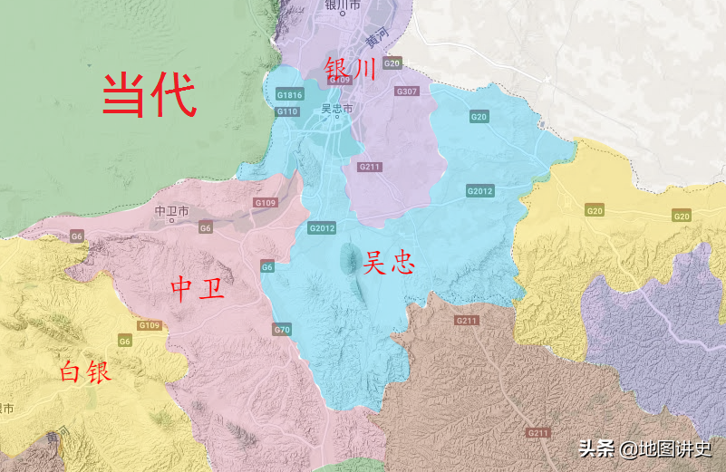 吴忠市行政区划史，同心为现存首县，建国后拼凑成今