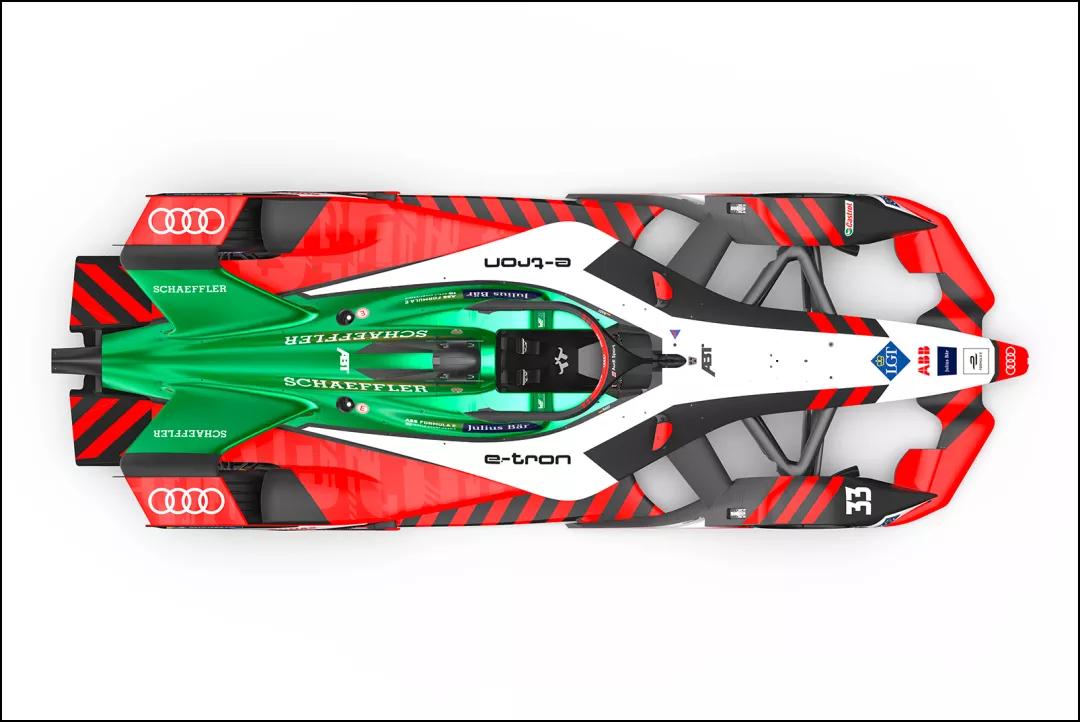 2020/21赛季FE新车，电机效率95%功率250Kw