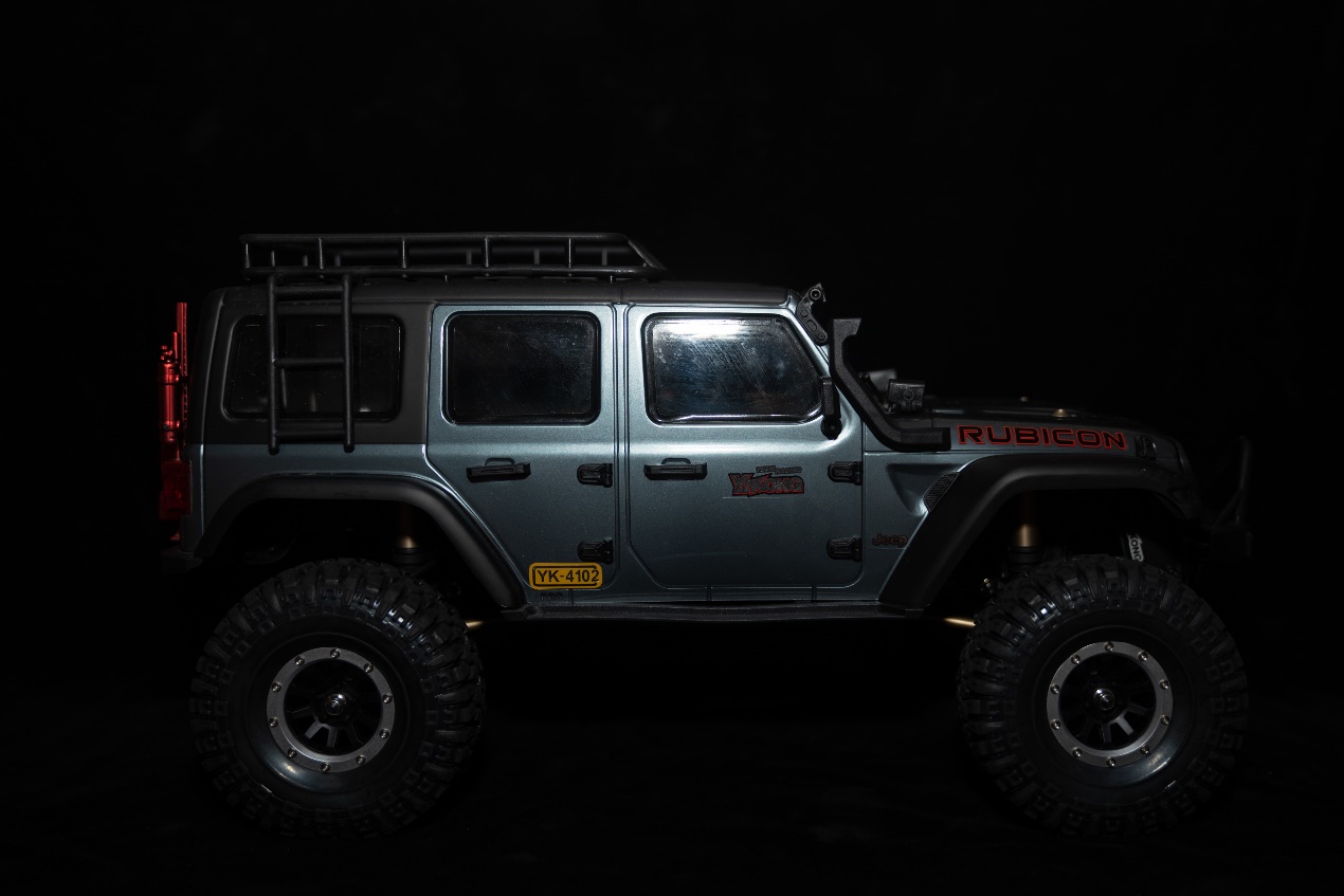 易控1/10 Jeep 牧马人JL+官方全金属升级件，仿真到极致的牧马人