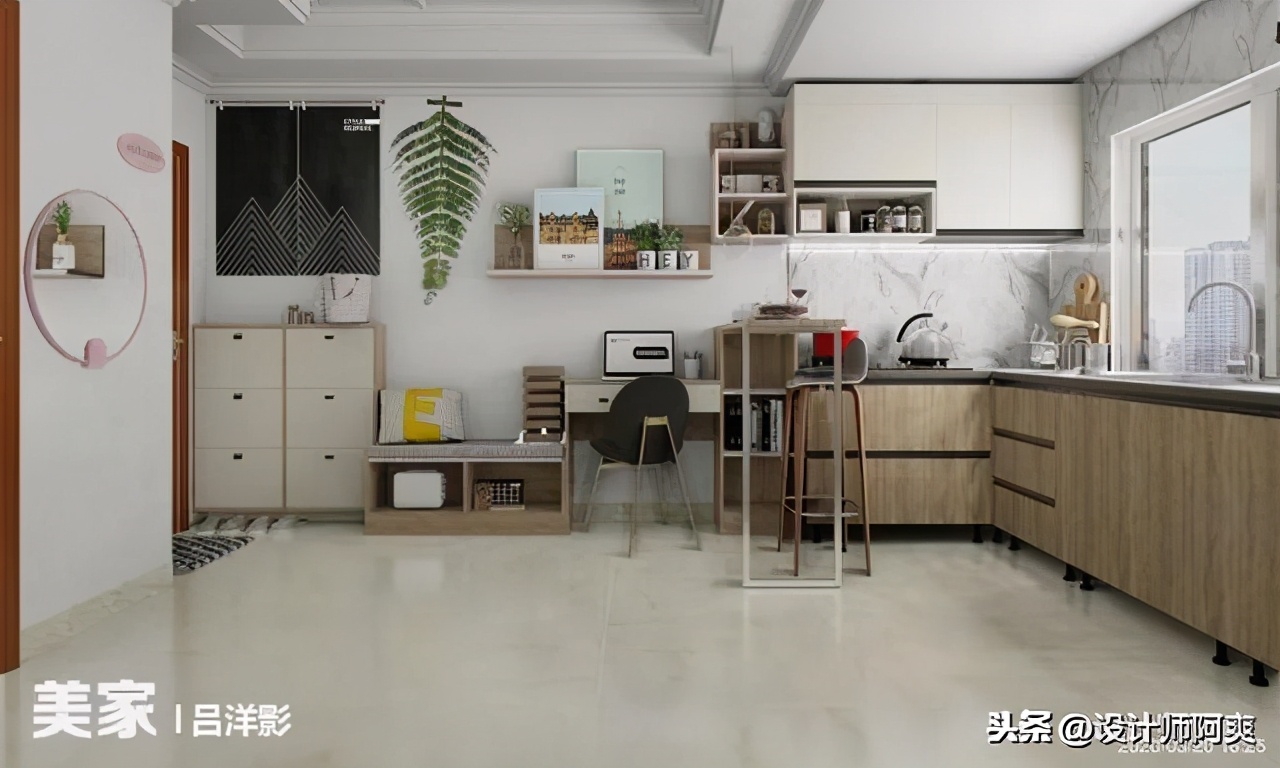 不是我吹！把这套60㎡小户型发到朋友圈，同事问我啥时买了别墅