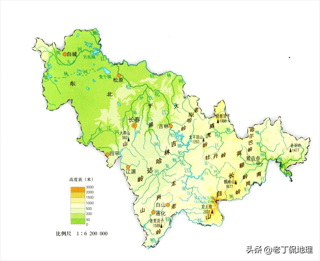 山西河北两省地图（看完就知道这两省的位置在哪）