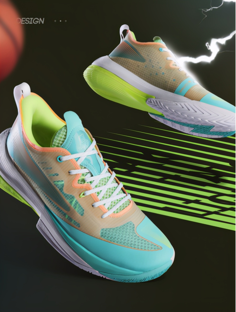 实战耐磨篮球鞋推荐2021(匹克态极闪电2021篮球鞋"梦幻绿"配色发售!