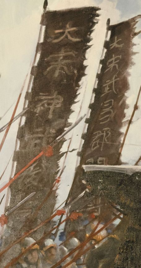 古代兵器圖片100種手繪（古戰(zhàn)場(chǎng)神還原！岳家軍如何大戰(zhàn)鐵浮屠？圖說(shuō)油畫(huà)《郾城之戰(zhàn)》）