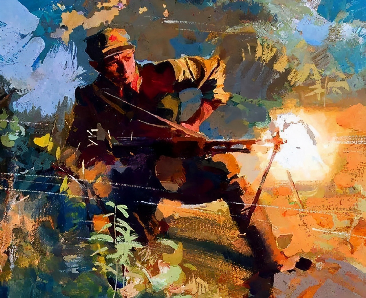 志愿军的冲锋号为何被称为魔笛,军号战术击溃敌军