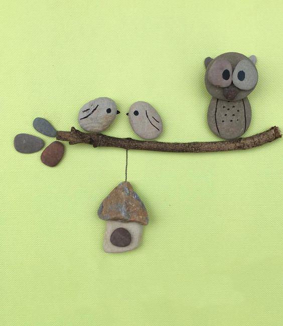 儿童石头画图片大全(激发孩子的孩子想象力) - 赤虎壹号