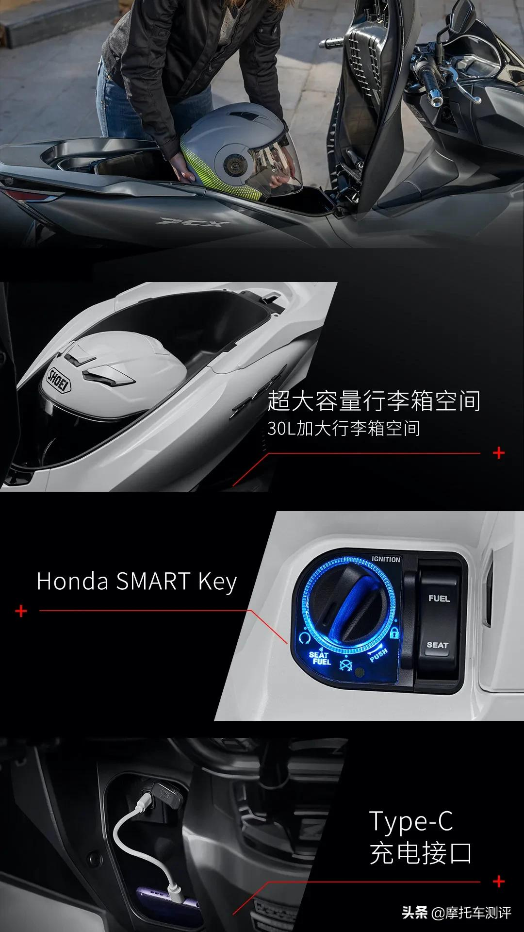 本田国内发布New PCX，ABS加碟刹，价格未公布