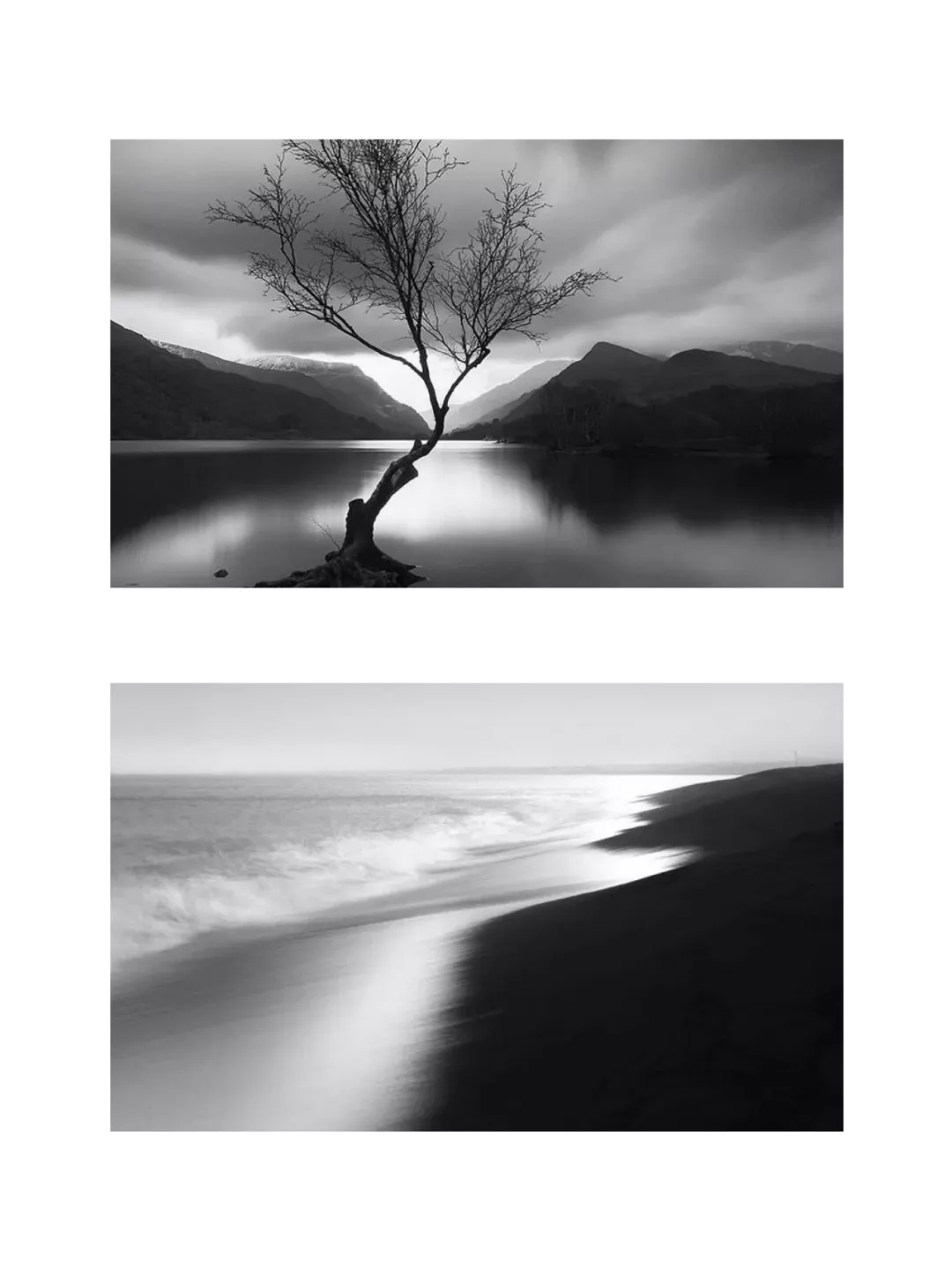 灰度的魅力 | 12幅极简黑白风光摄影作品,美得恰到好处