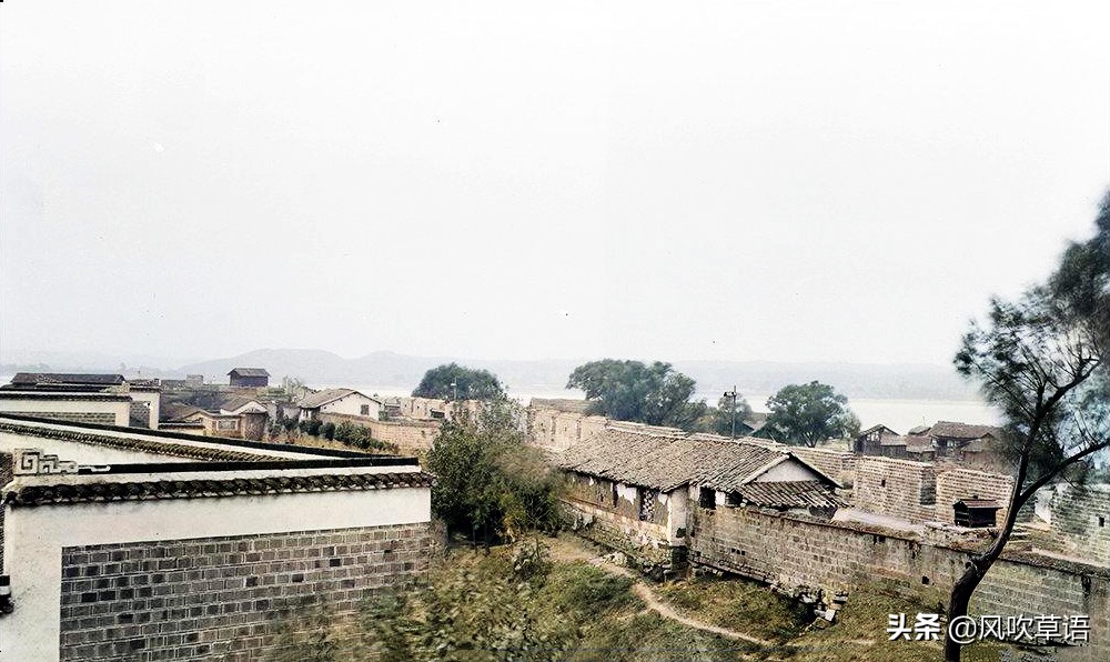 长沙岛在哪个国家(湖南长沙：清末时期的彩色潭州，开埠不久的湘江外滩)