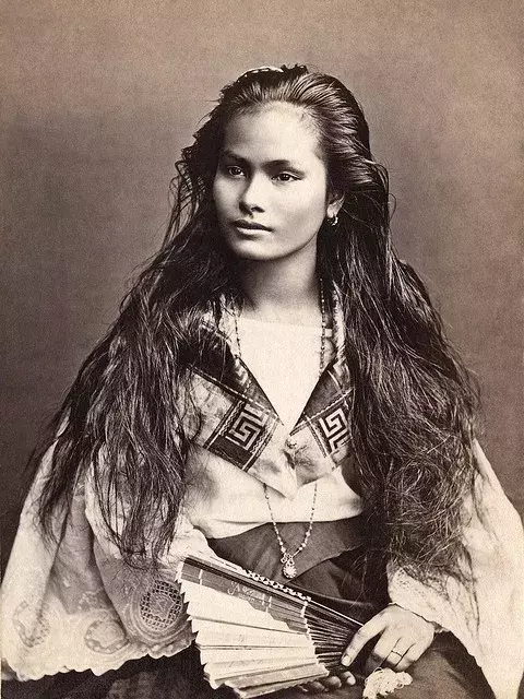看看好看的图片大全(40张百年前世界各地美女照片，100%无PS和美颜，中国的最漂亮)