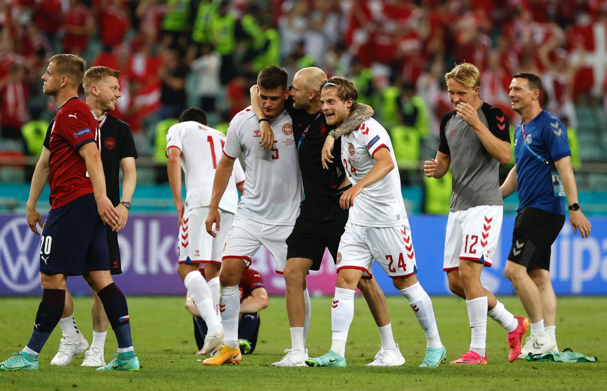 今晚欧洲杯预测比分英格兰对丹麦（凌晨3点CCTV5直播！欧洲杯前瞻：丹麦2：1英格兰，童话王国进决赛）