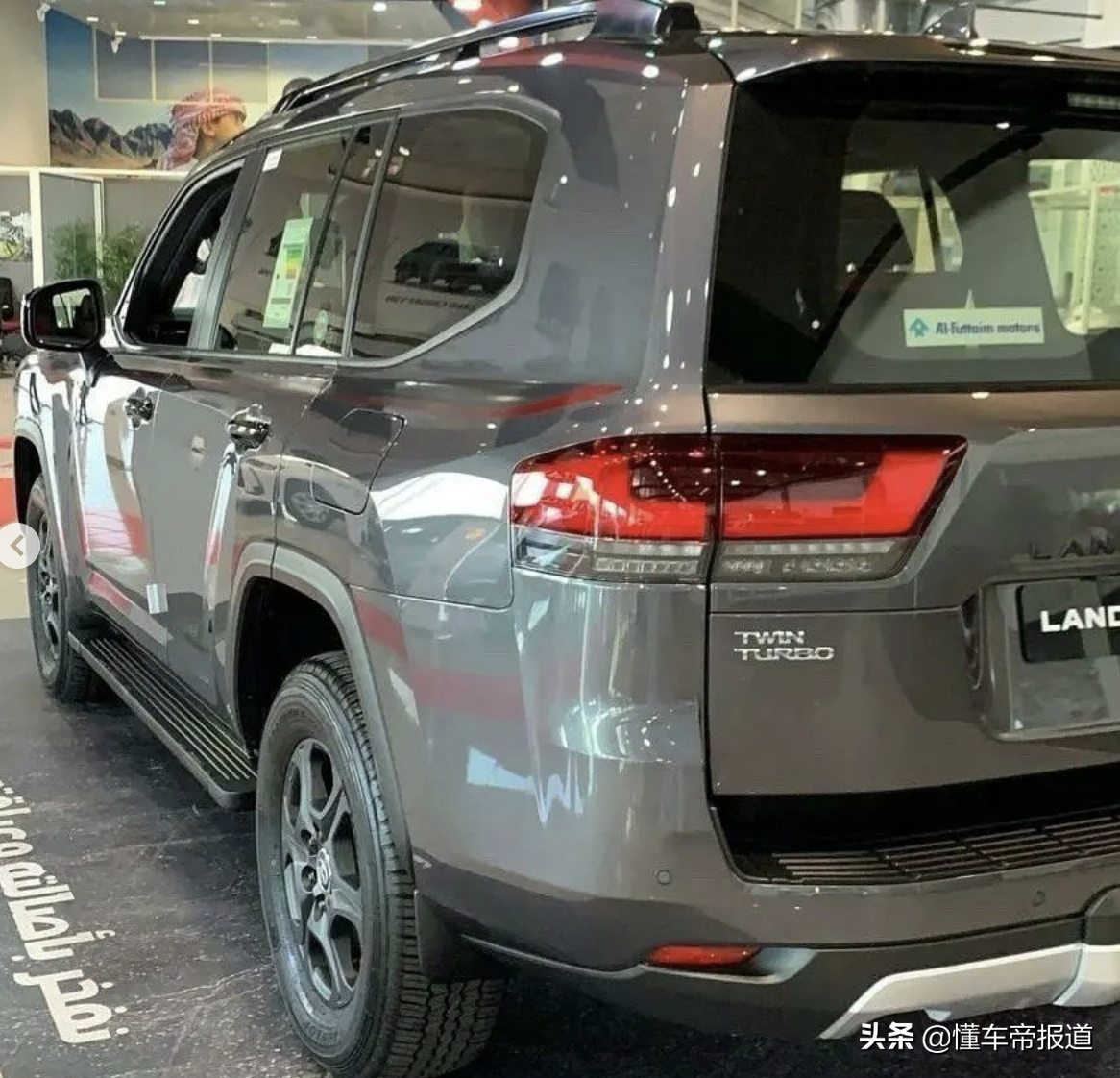 新车｜约合人民币70万，丰田“陆巡”GR SPORT特别版实车曝光