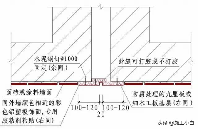 知名企业“施工节点”做法讲解