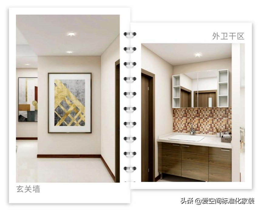 小卫生间干湿分离真实案例，2-6㎡都适用，超赞设计！照搬回家