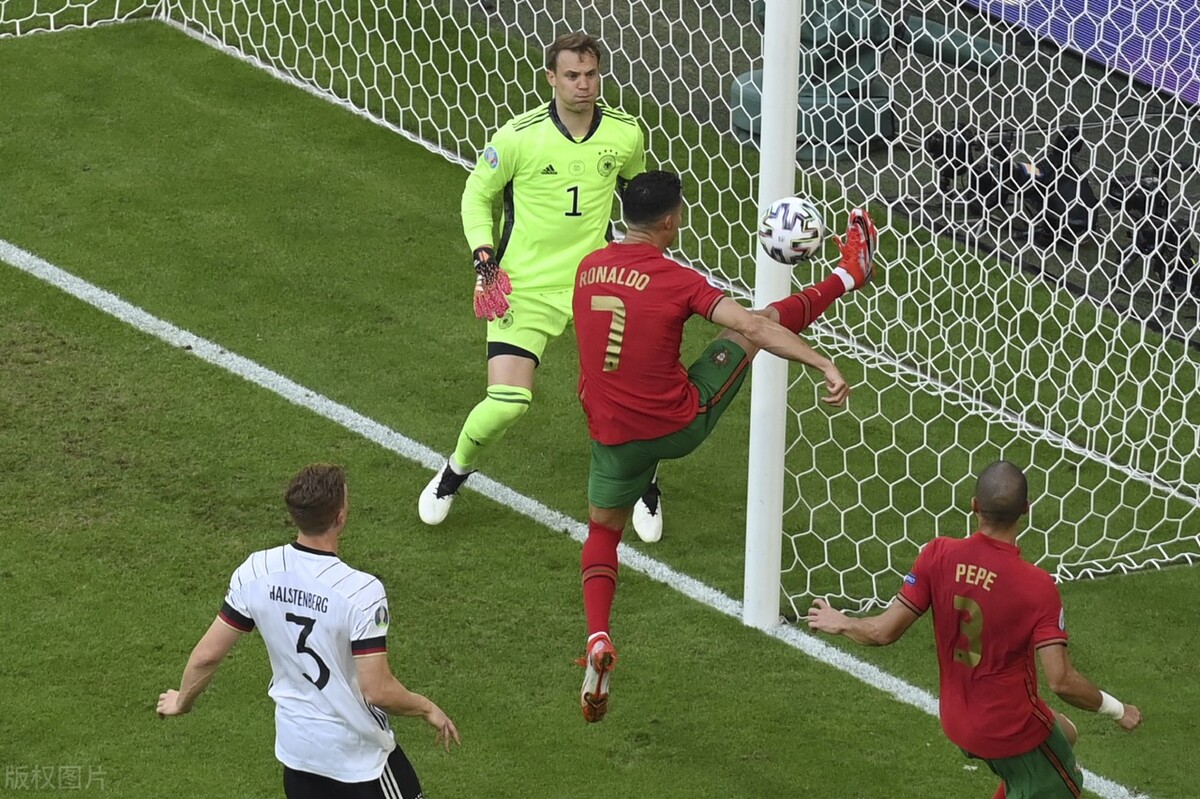 欧洲杯-德国4-2逆转葡萄牙 C罗传射 队友两送乌龙 哈弗茨进球