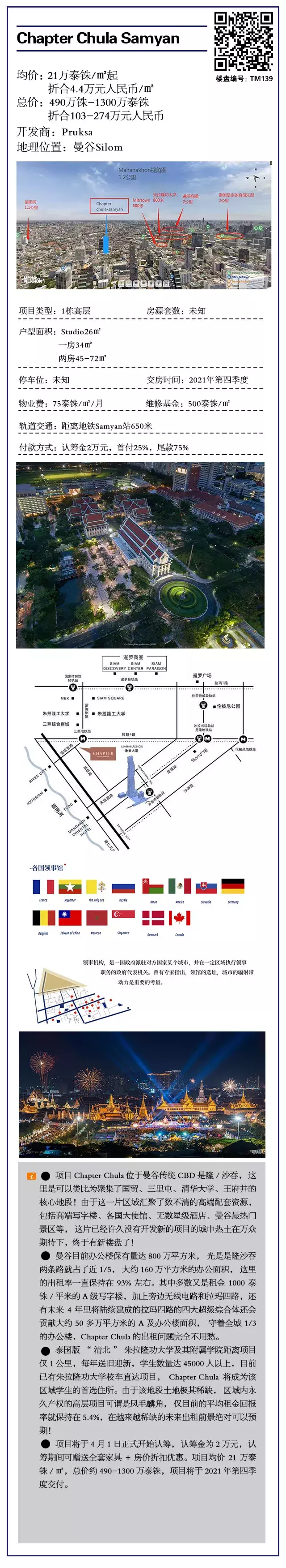 打算在曼谷开俱乐部办公室（地段+品质！盘点曼谷市中心那些值得投资的好房子……）