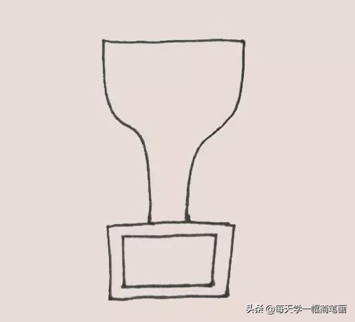 画出来的世界杯的奖杯(每天学一幅简笔画--奖杯简笔画/画法/步骤图解教程)