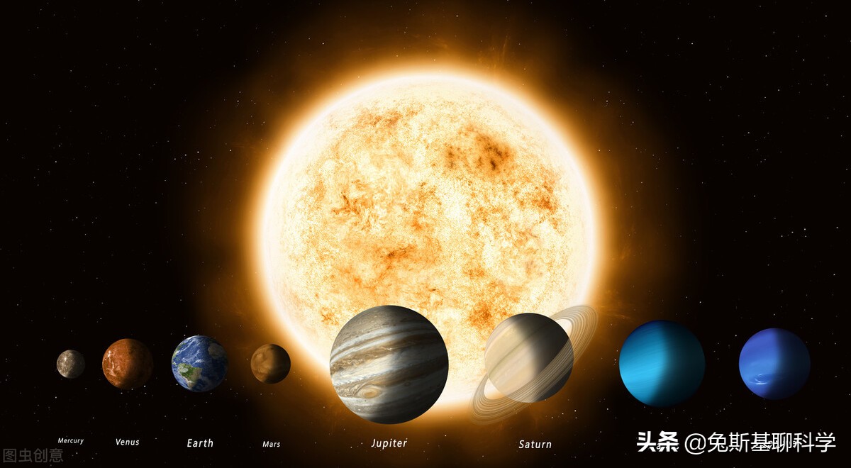 行星大小对比(太阳系八大行星都有多大？8张行星大小对比图告诉你)