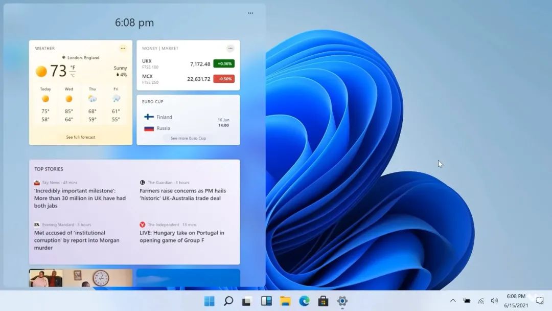 Windows 11完整版壁纸集合含修改手机端壁纸