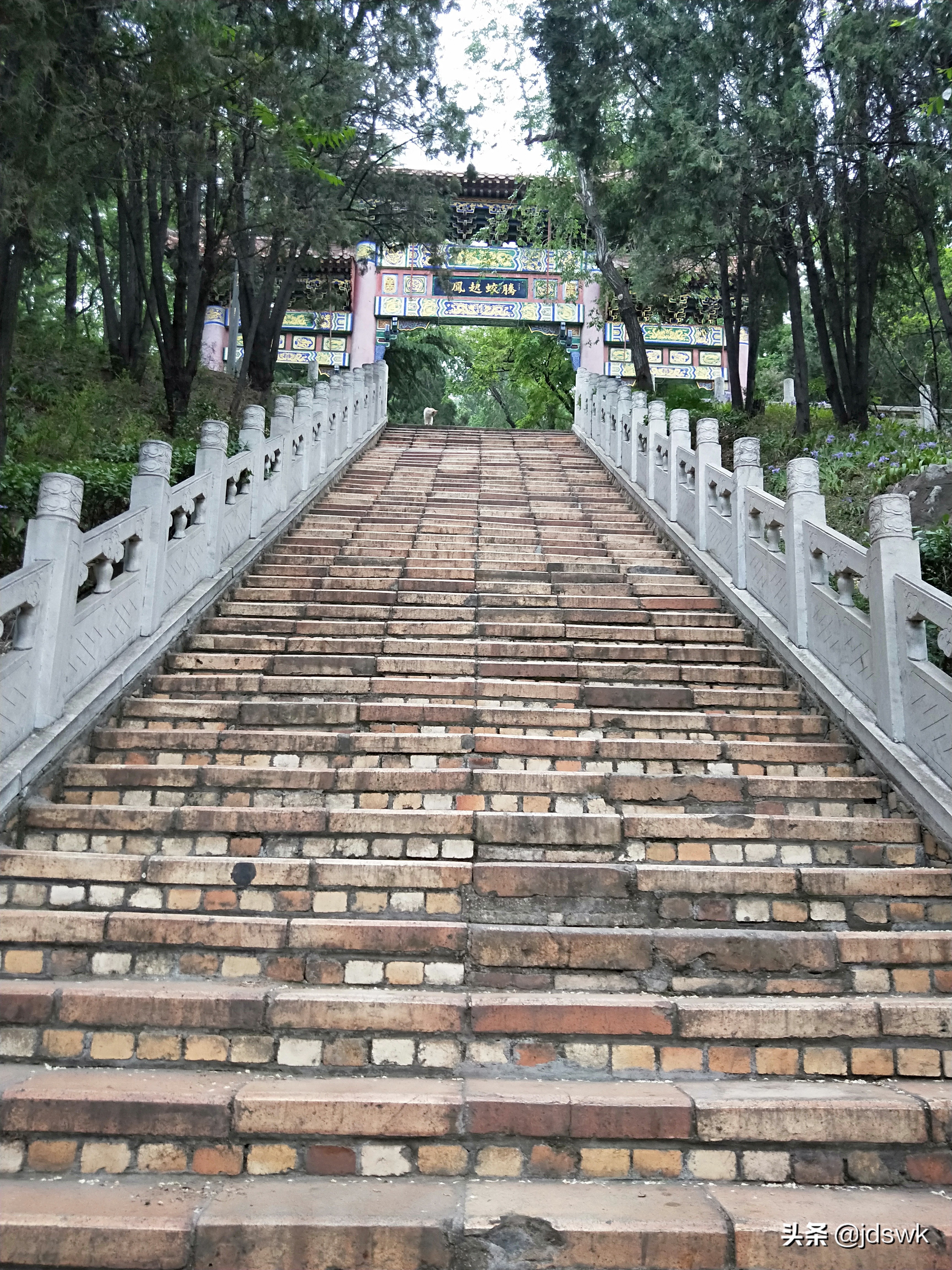 现代诗 雨游阳泉南山公园