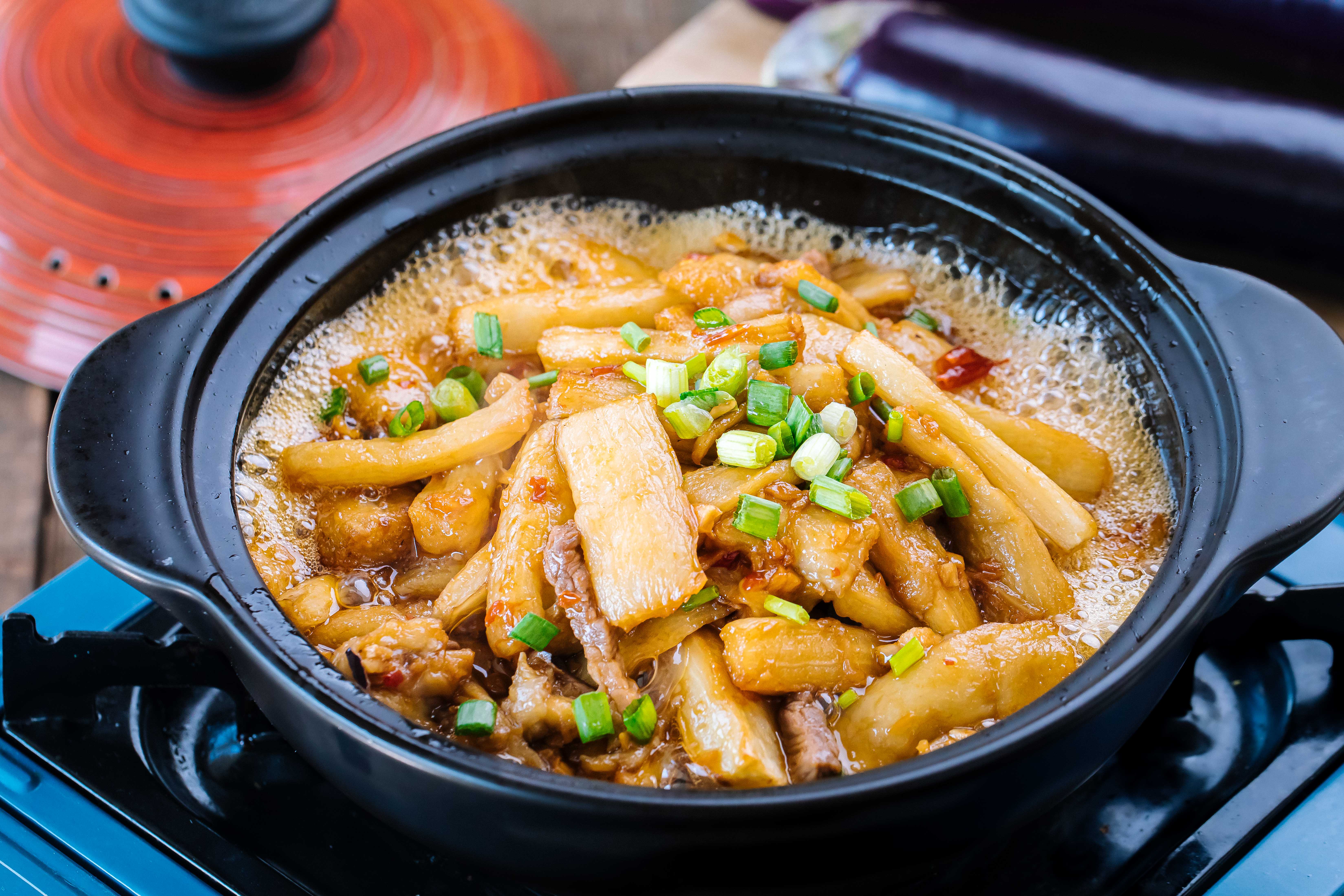 圖片[3]-【肥腸茄子煲】做法步驟圖 香而不膩又好吃下飯-起舞食譜網