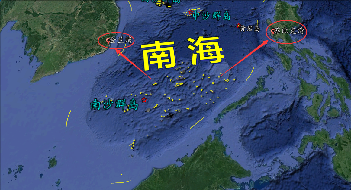 南中国海!中国南海!来看真实的南海