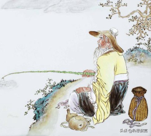 钓鱼诗词精选三十五首 垂钓坐磐石，水清心亦闲