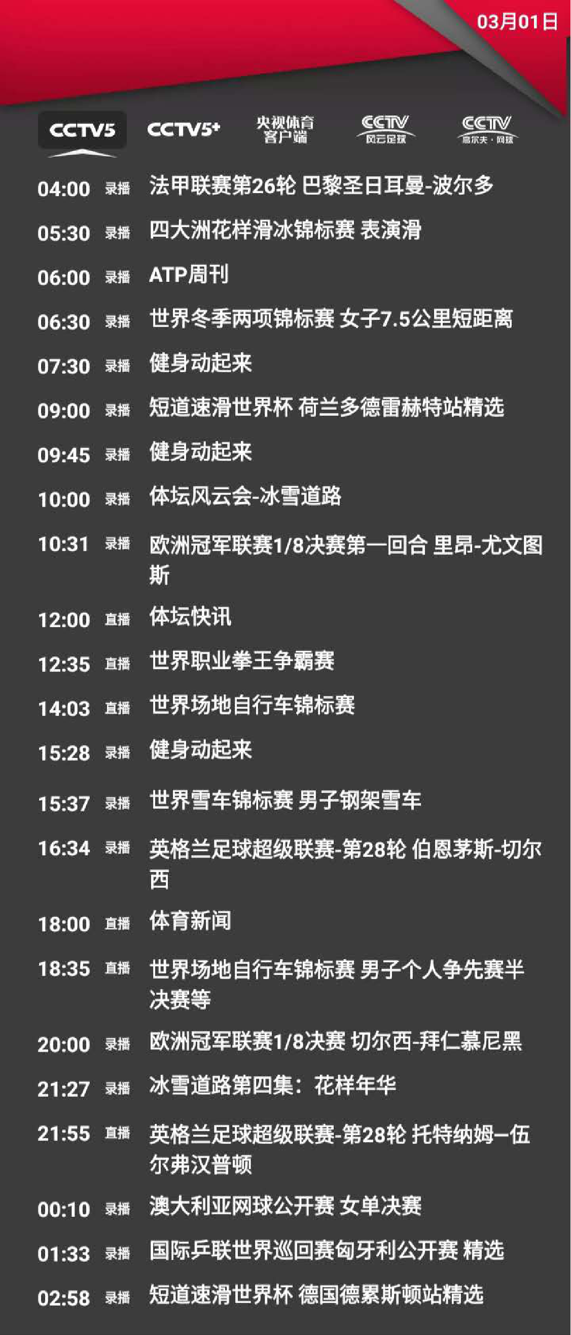 28輪英超哪里看（央視體育今日節目單：直播英超聯賽第28輪（熱刺vs狼隊））