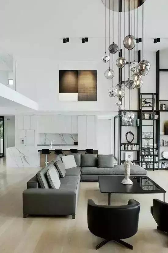 30款挑空客厅设计，款款高端大气，真让人羡慕