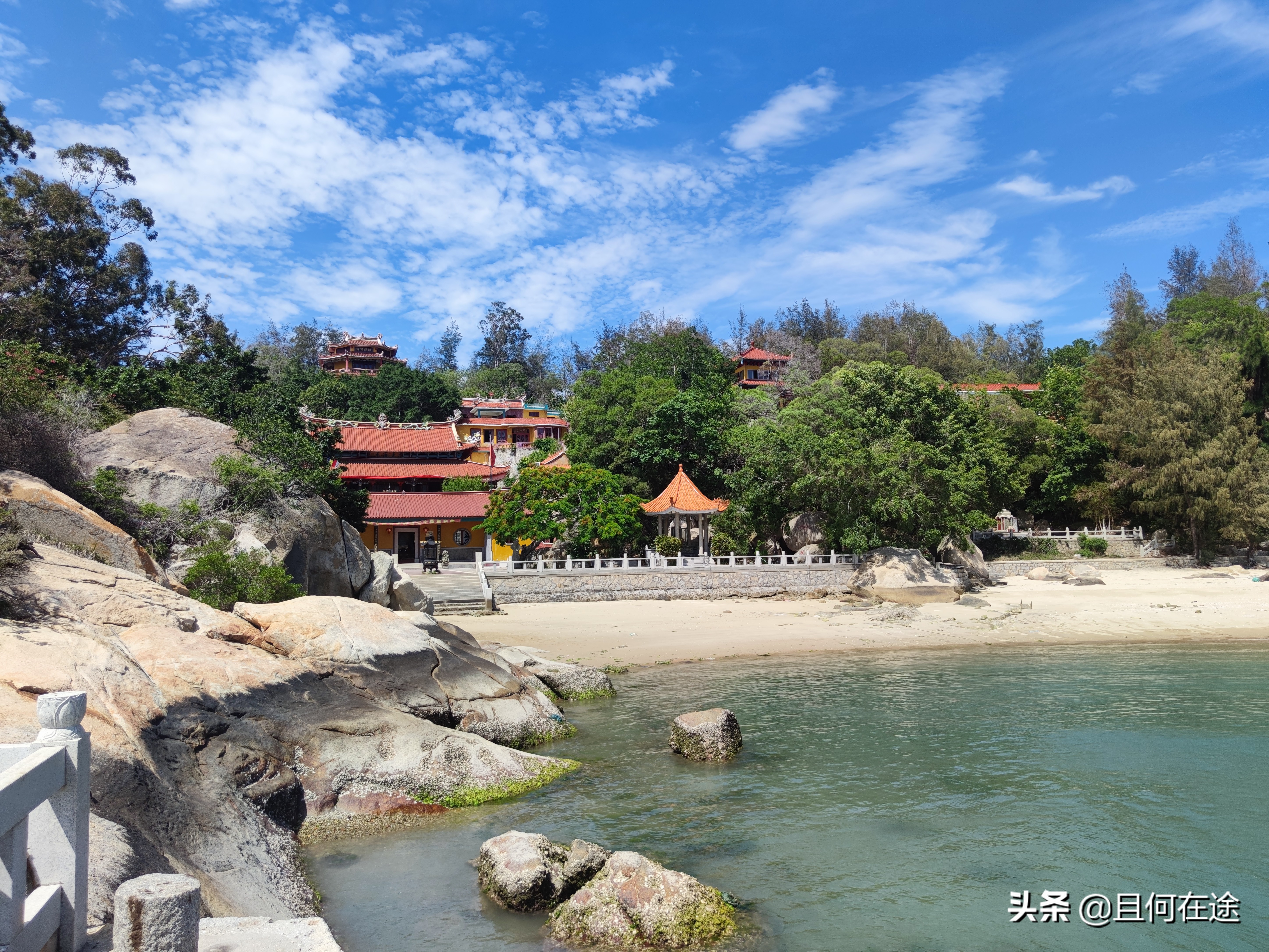 和厦门的鼓浪屿,温州的江心屿和台湾的兰屿,并称为中国